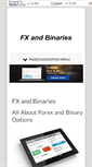 Mobile Screenshot of fxandbinaries.com